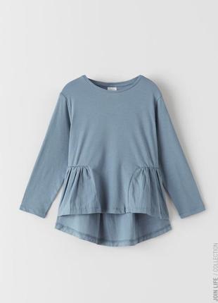 Zara kids кофтинка-туніка для дівчинки