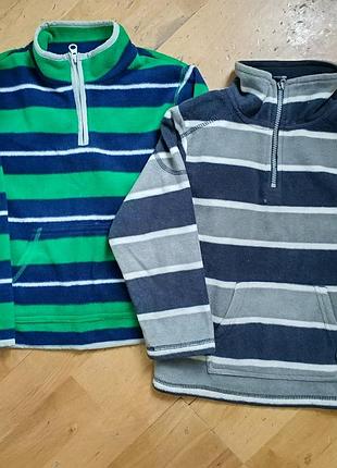 Флисовая кофта, реглан rebel, craizy8 на 5-6 лет
