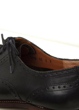 Grenson tom black brogue чёрные туфли броги монки дерби англия люкс8 фото