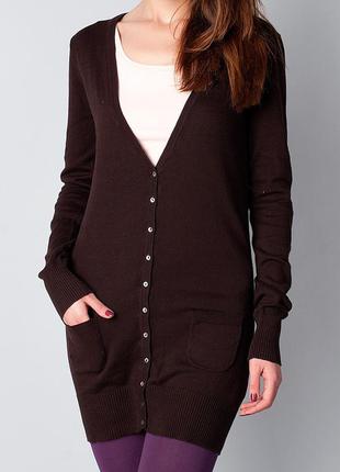 Длинный кардиган zara