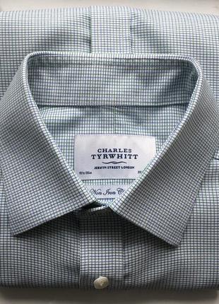 Luxury элитная мужская рубашка charles tyrwhitt оригинал