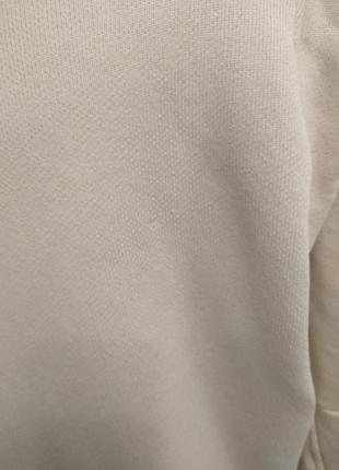 Удлиненный свитшот платья туничка свитер беж7 фото