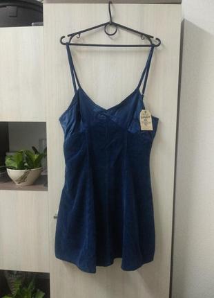 Стильный сарафан вельветовый итальялия