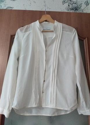 Sandro paris (1)  шелковая блузка