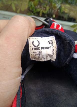 Кроссовки кеды мокасины  fred perry 45р7 фото