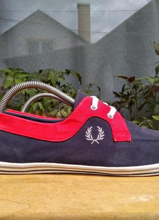 Кроссовки кеды мокасины  fred perry 45р3 фото