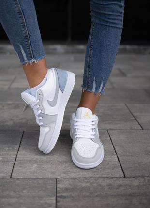 Nike jordan 1 low, женские кроссовки