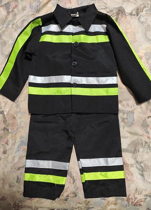 Карнавальный костюм пожарника на 3-5лет