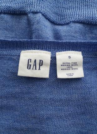 Джемпер кардиган американского бренда gap из тонкой качественной шерсти мериноса8 фото