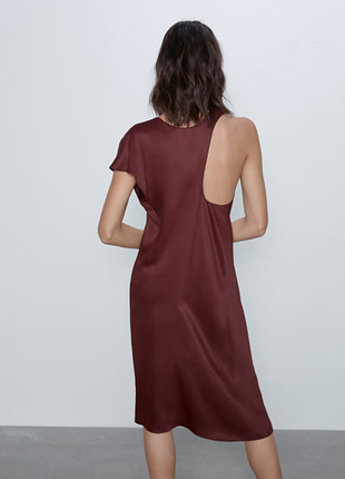 Платье асимметрия zara 4