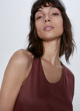 Платье асимметрия zara 8