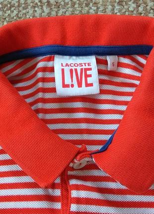 Lacoste live! футболка поло оригінал (5 - l)3 фото