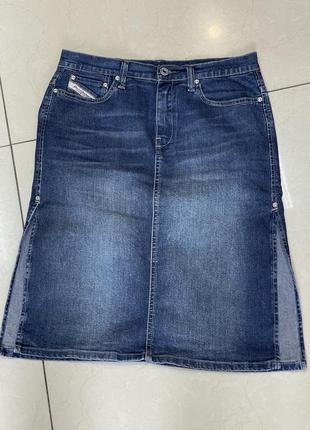 Юбка  пряма з розрізами по бокам  diezel