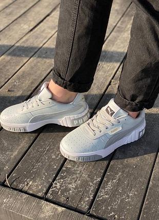 Кроссовки puma cali grey
