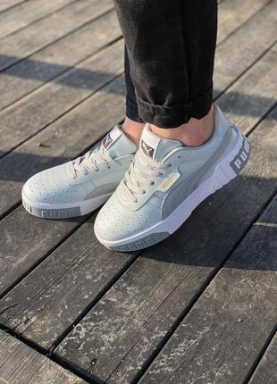 Кроссовки puma cali grey2 фото