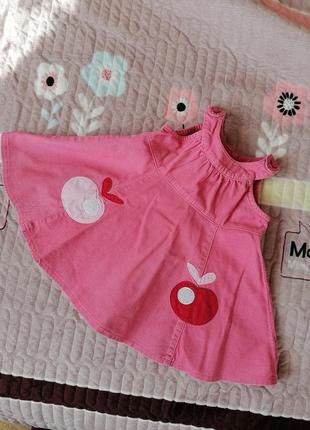 Сарафан, платье 3-6,6-9мес.+🎁