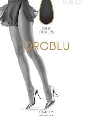 Итальянские фирменные тонкие колготы oroblu club 15 – 15den