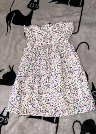 Нежное платье на малышку 12-18мес