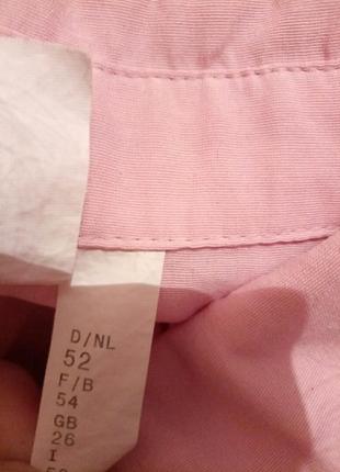 Розовая блузка-рубашка, размер 24/268 фото