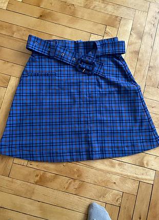 Синя спідниця - міні musthave