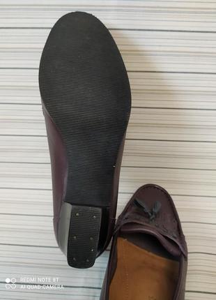 Туфлі туфли туфельки лоферы clarks8 фото