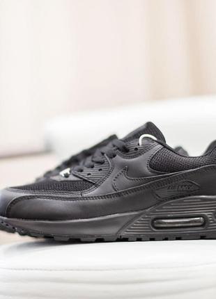 Женские кроссовки nike air max 90 black