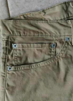 Джинсы levis 751 w34 l30, бежевые, лето5 фото