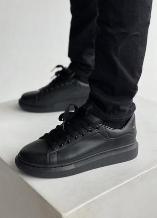 Мужские кроссовки alexander mcqueen all black