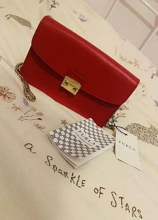 Розпродаж яскрава жіноча мініатюрна сумочка furla giulia, "лімітка", оригінал