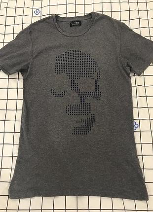 Стильная футболка бренда zara размер s