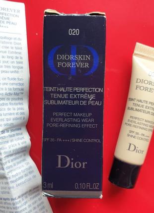 Diorskin forever от christian dior в оттенке № 020 beige clair.