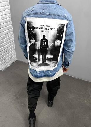 Рубашка джинсовая