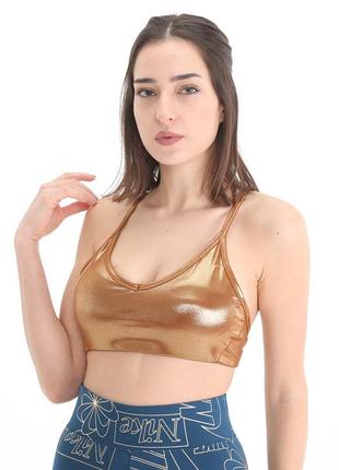 Топ жіночий nike w nk indy icnclsh shimmer bra ct3783-750