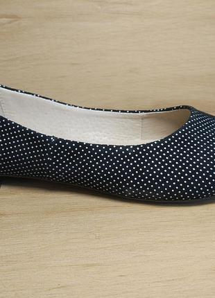 Супер розпродаж! туфлі-балетки з натуральної шкіри. р. 36,37