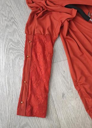 Джемпер свитшот оверсайз женский трикотажная блуза футболка с длинным рукавом туника5 фото