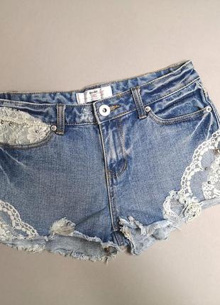 Шорти джинс snidel низька посадка