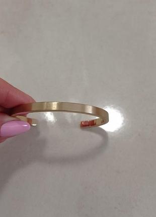 Стильный браслет украшение под золото сos3 фото