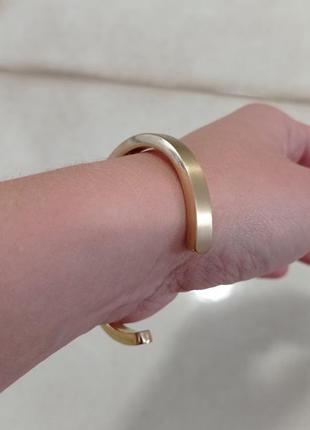 Стильный браслет украшение под золото сos4 фото