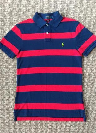 Ralph lauren футболка поло slim fit оригінал (s)