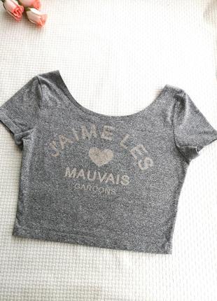 Кроп топ h&m s
