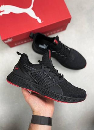 Кроссовки puma netfit black/red6 фото