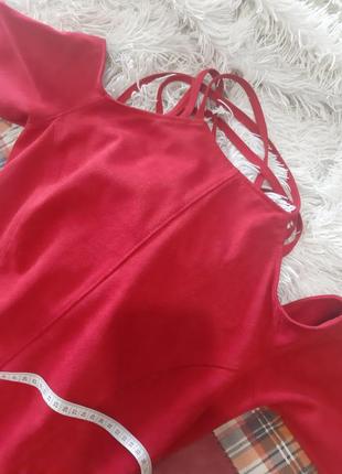 Продам плаття шикарне червоне 2