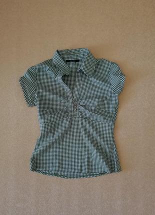 Блузка в клітку vero moda