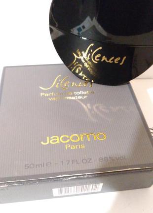 Jacomo "silences"-edp 50ml vintage1 фото