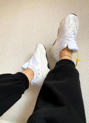 Кроссовки мужские адидас adidas yeezy boost 700 white2 фото