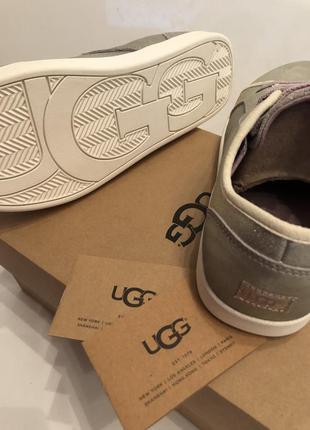 Кожаные кеды ugg irvin оригинал5 фото