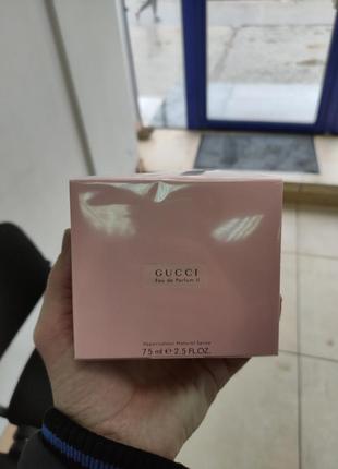 75 мл парфюмированная вода gucci ead de parfum 22 фото