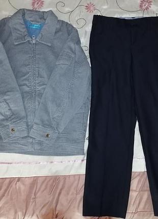 Брюки и куртка для школьника в отличном состоянии