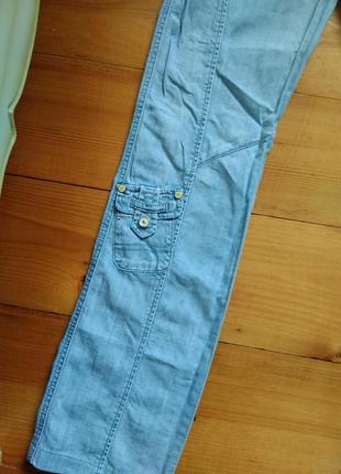 Гарні базові джинси декоровані накладними кишеньками6 фото