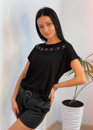 Футболка жіноча кофточка (туреччина) р. 54-56